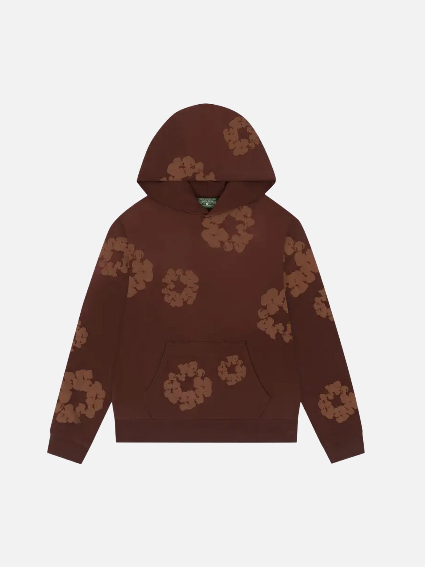 Denim Tears Mono Cotton Wreath Hoodie 'Brown'