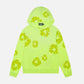 Denim Tears Mono Cotton Wreath Hoodie 'Neon Green'