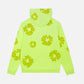 Denim Tears Mono Cotton Wreath Hoodie 'Neon Green'