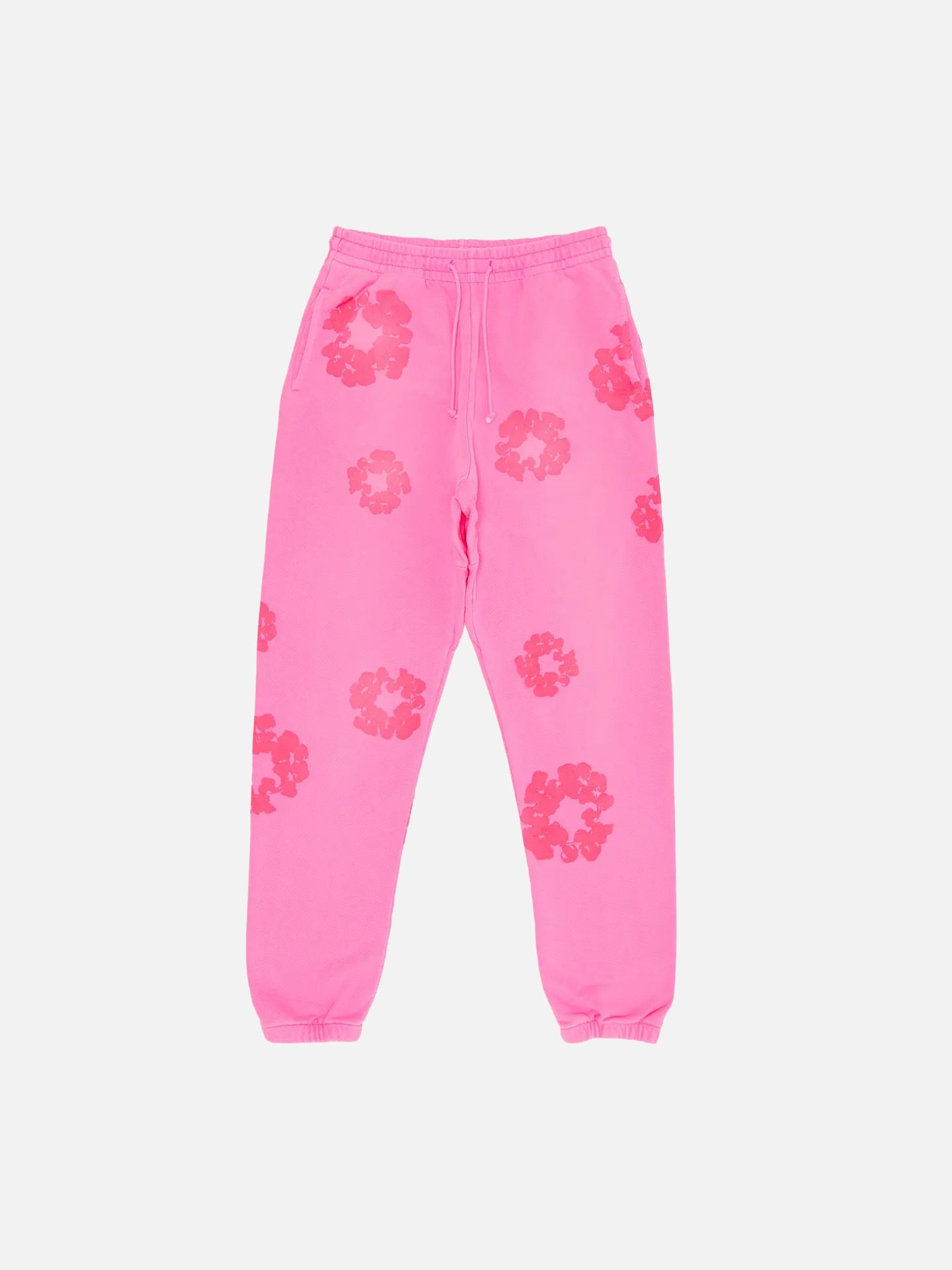Denim Tears Mono Cotton Wreath Sweatpants 'Pink'