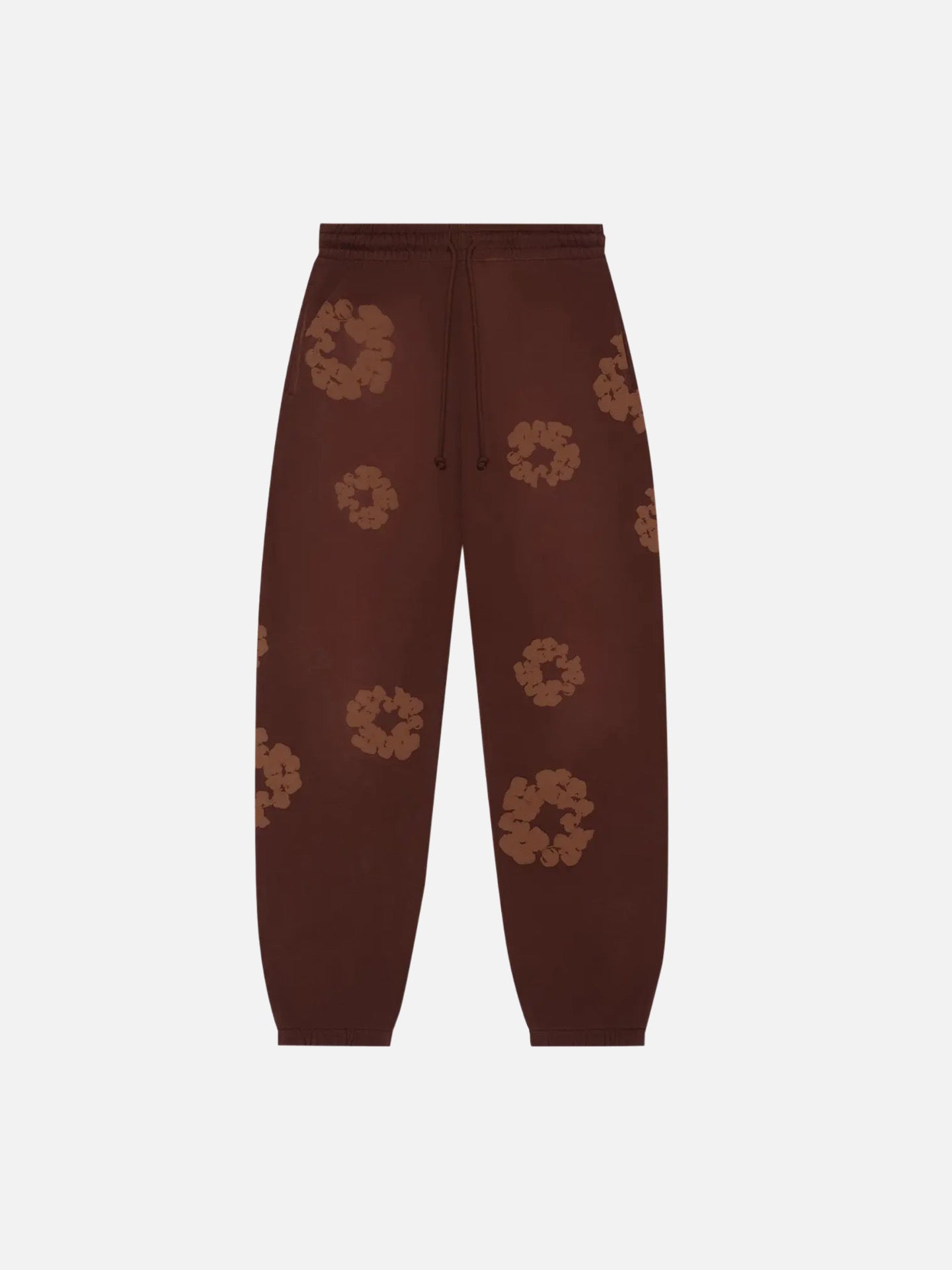 Denim Tears Mono Cotton Wreath Sweatpants 'Brown'