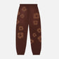 Denim Tears Mono Cotton Wreath Sweatpants 'Brown'