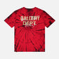 Gallery Dept. Exploited Tee 'Red/Tie Dye'