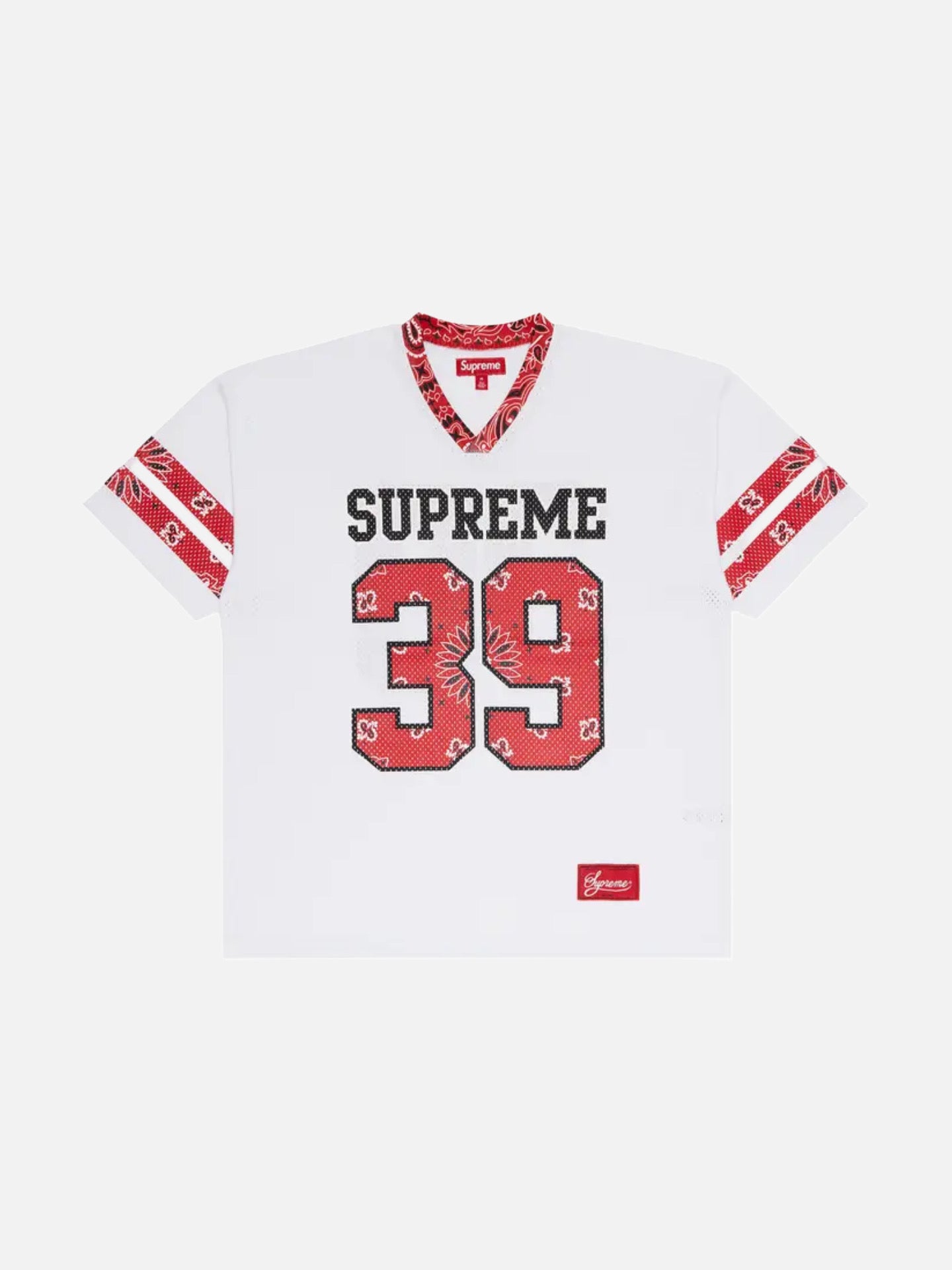 Supreme Bandana Football Jersey 'White'