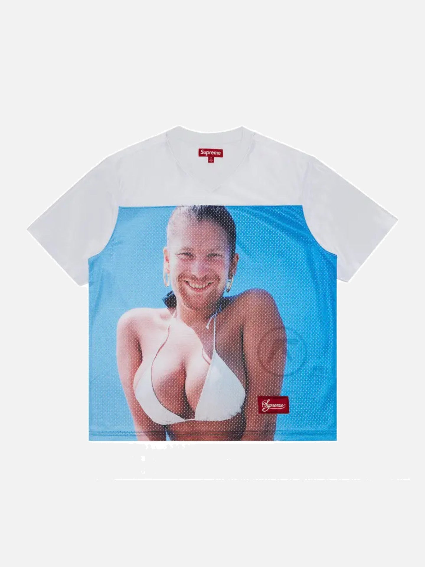 Supreme x Aphex Twin Football Jersey 'White'