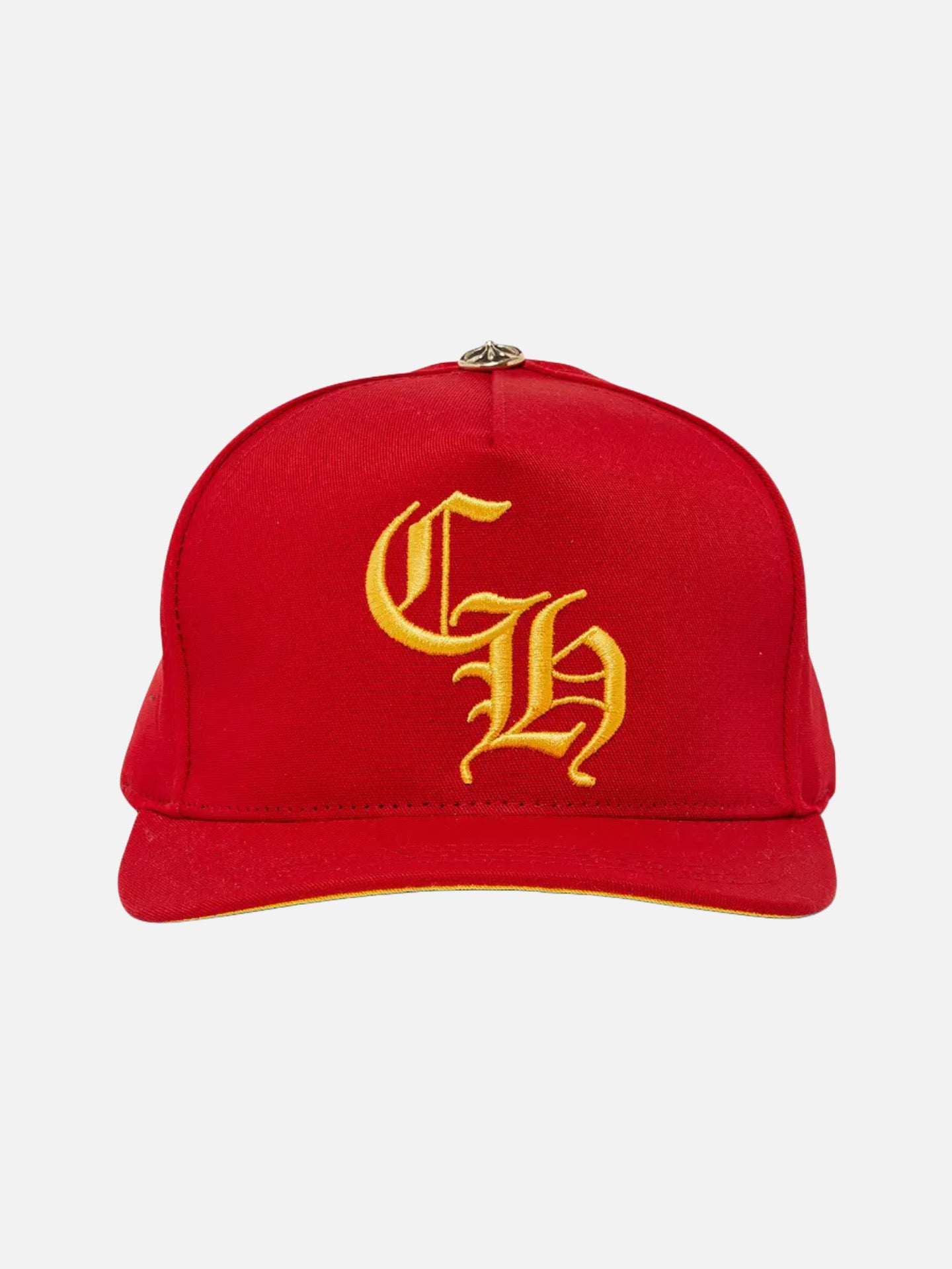 Chrome Hearts Baseball Hat 'Red/Yellow'
