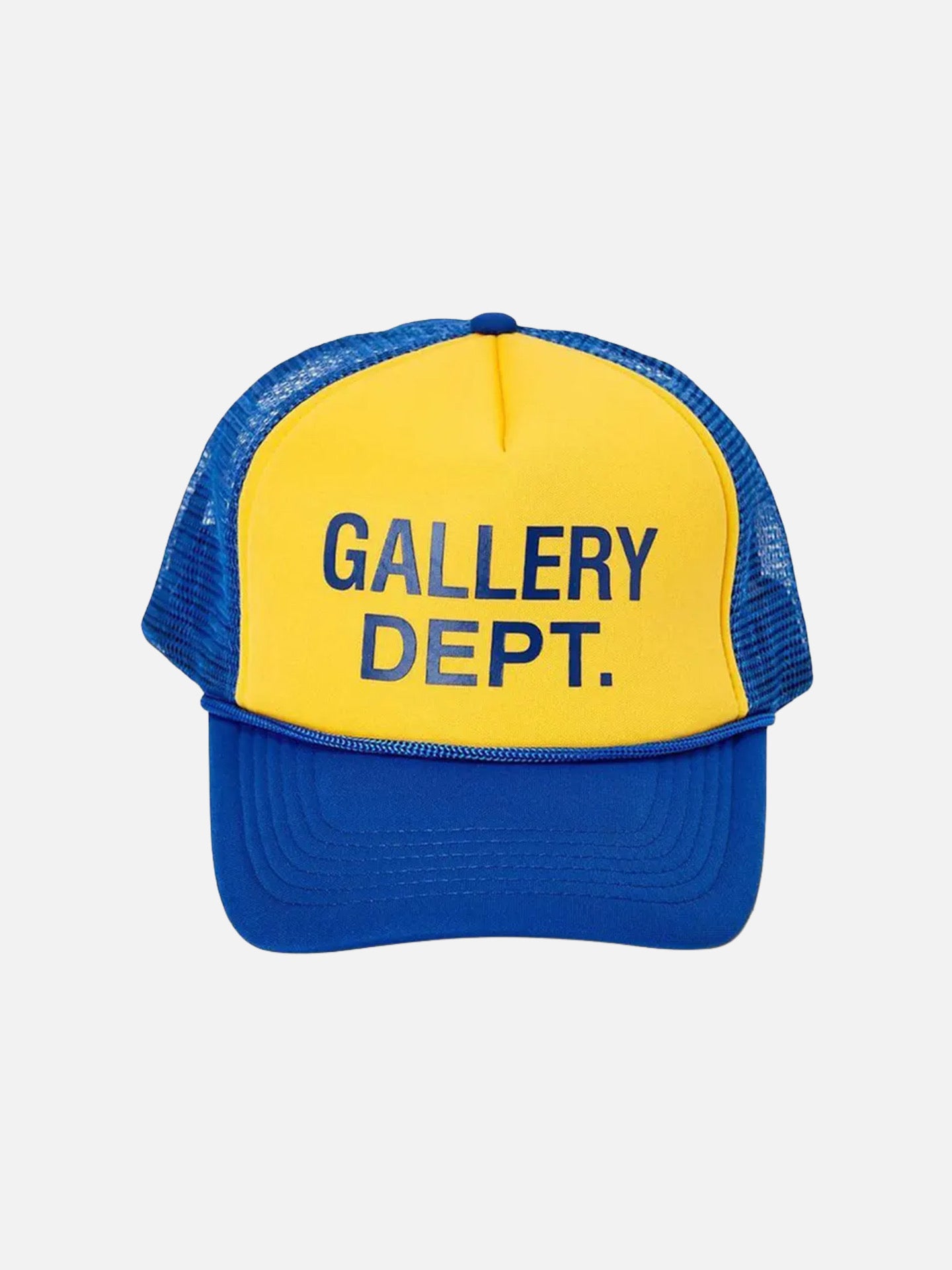 Gallery Dept. GD Logo Trucker 'Yellow/Navy'