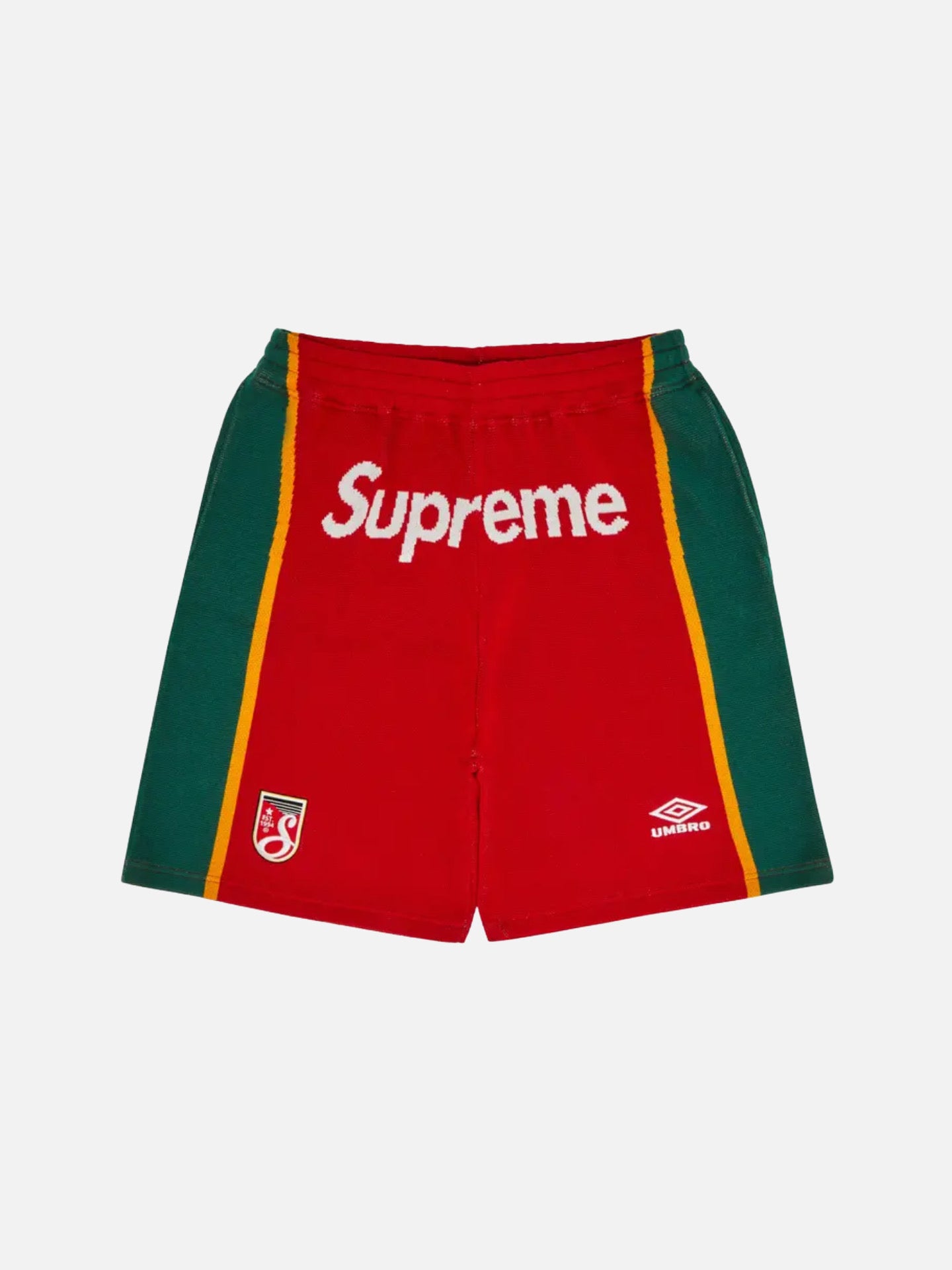 Supreme x Umbro Knit Soccer Short 'Red'