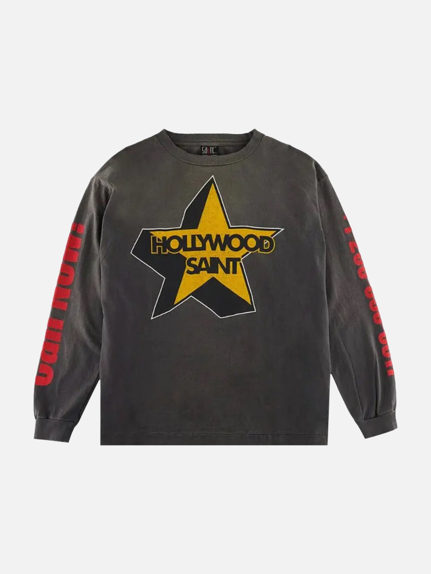 Saint Michael Saint Hollyhood Long-Sleeve T-Shirt 'Black'