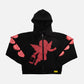 Awful Lot Of Cough Syrup V3 Valentine Zip Up Hoodie ‘Black’