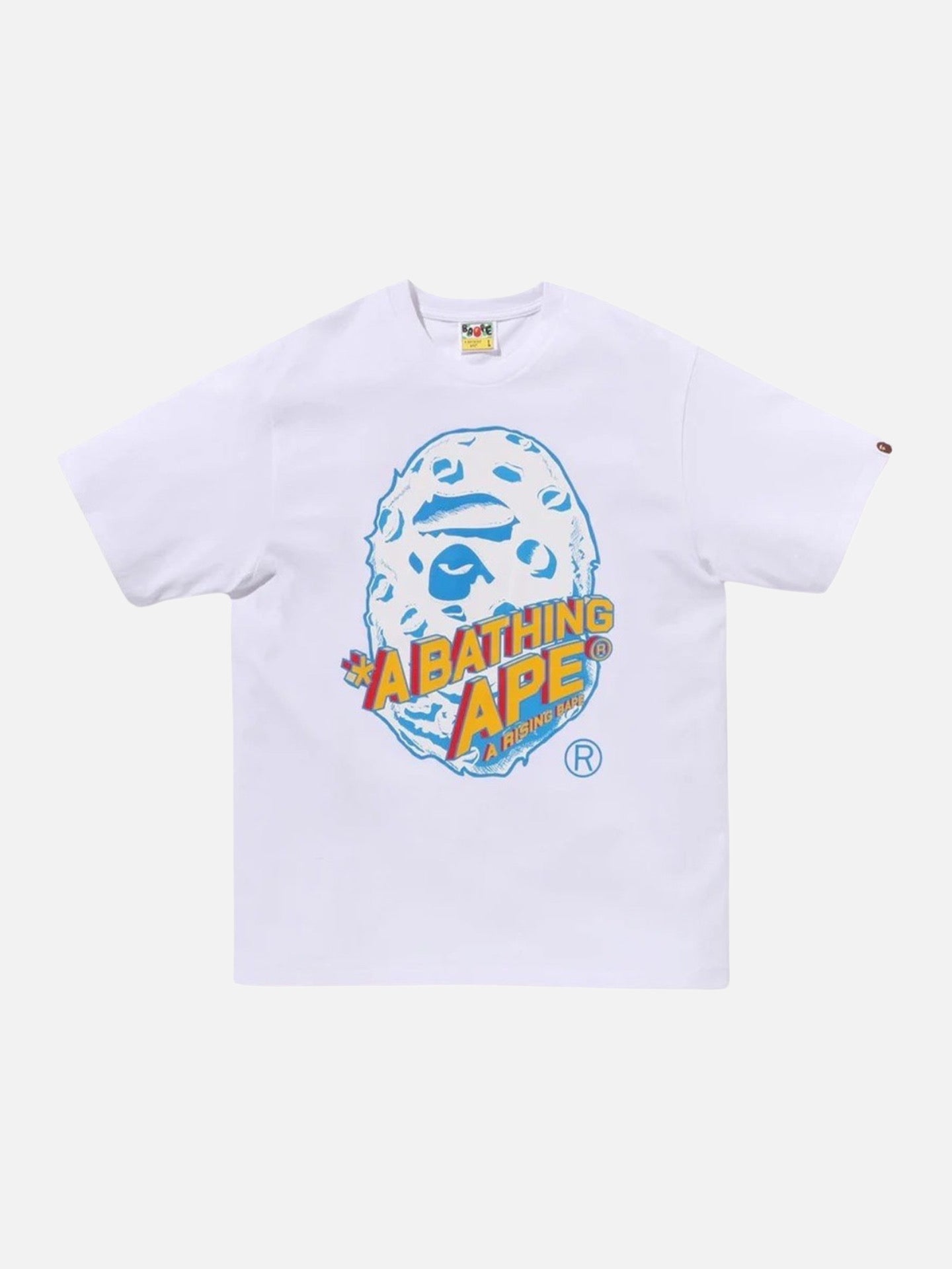 BAPE Moon Ape Head Tee 'White'