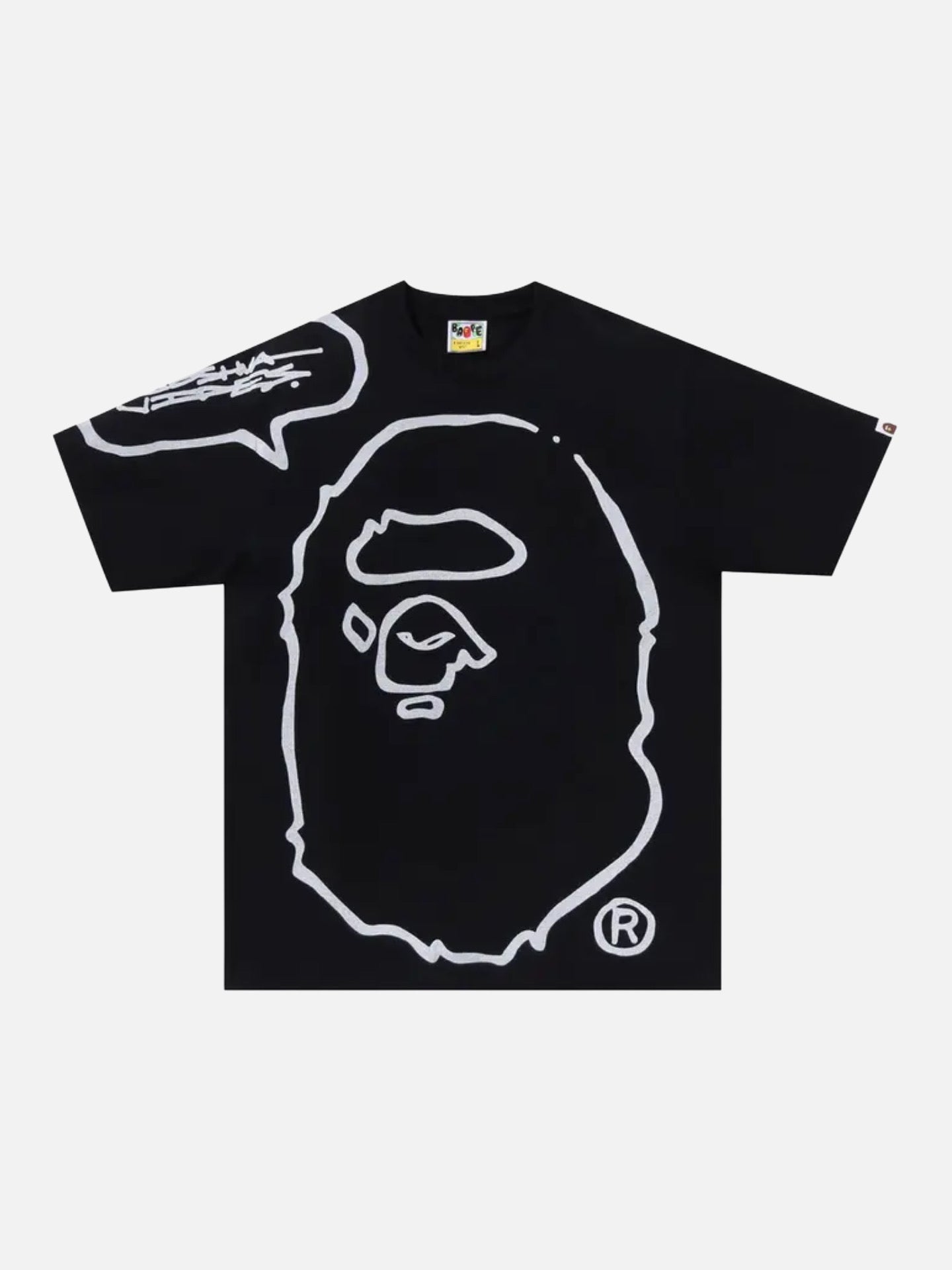 BAPE x Joshua Vides Ape Head Tee 'Black'