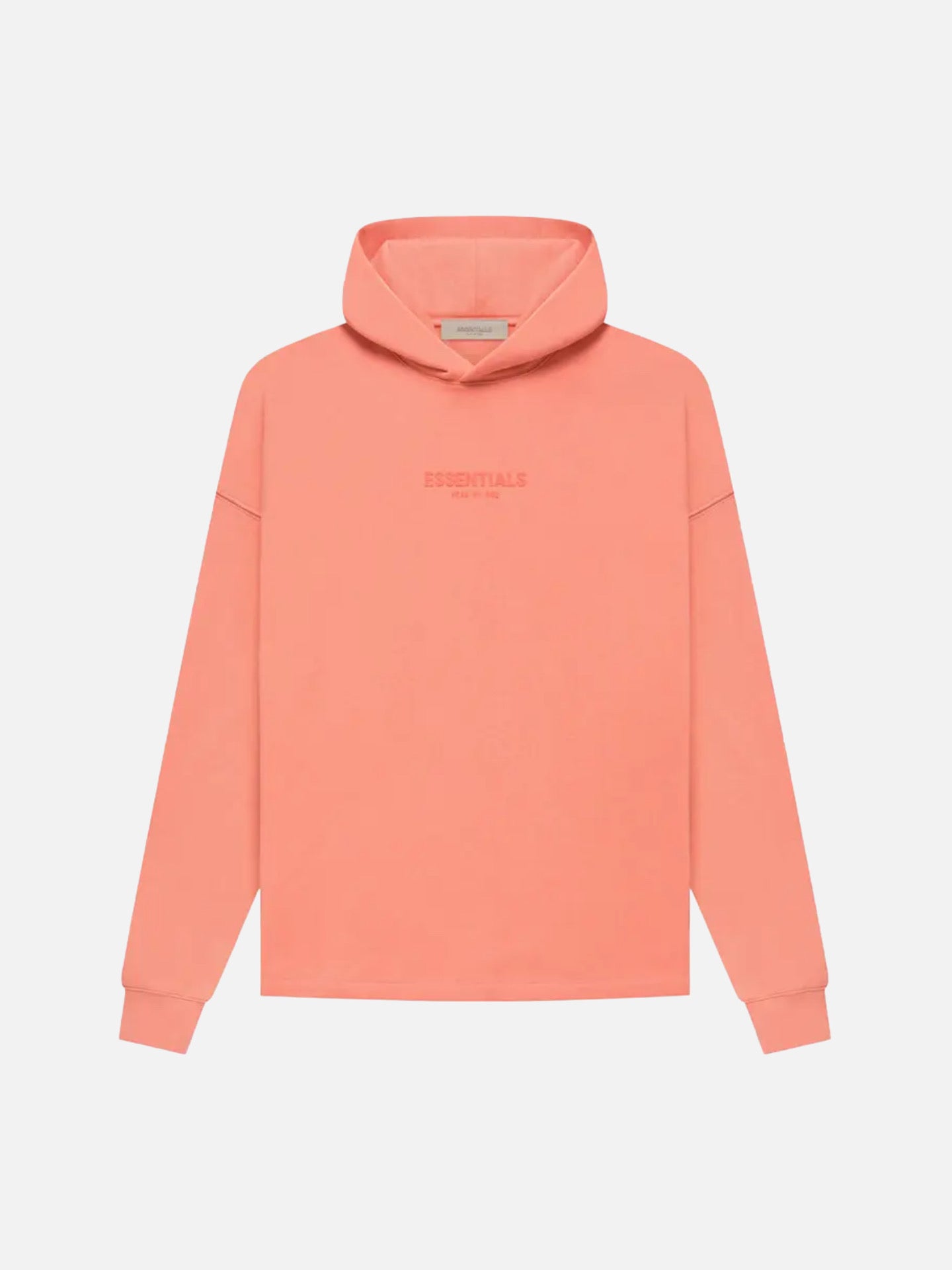 Fear of God Essentials Relaxed Hoodie 'Coral'