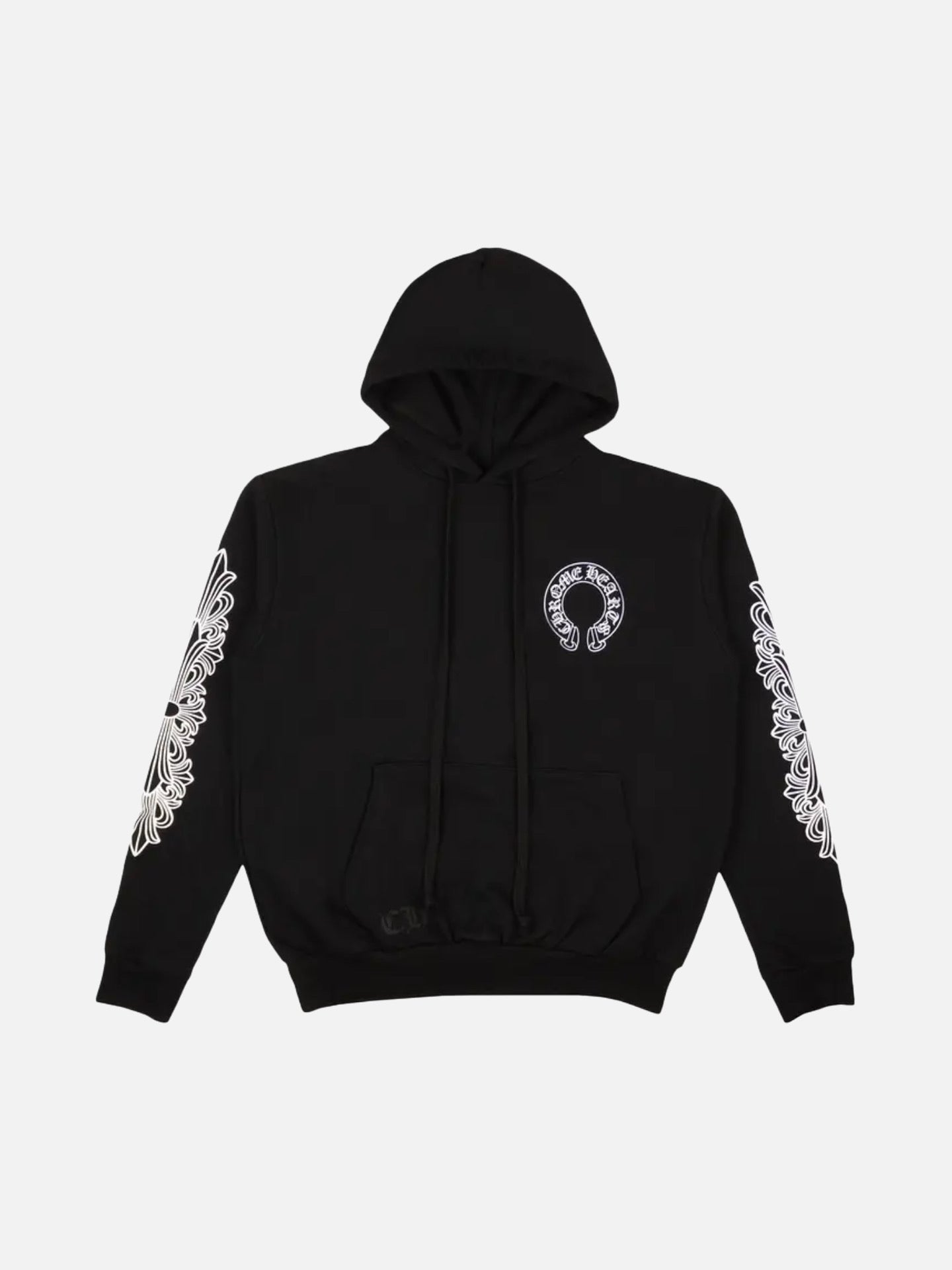 Chrome Hearts Horseshoe Hoodie 'Black'