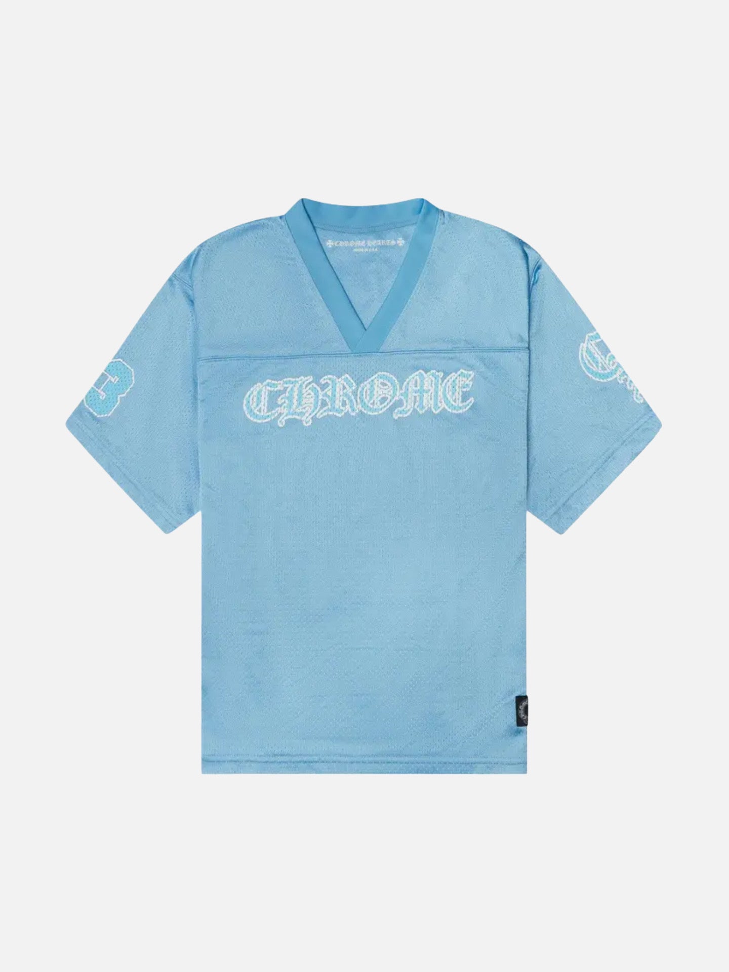 Chrome Hearts Mesh Stadium Jersey 'Light Blue'