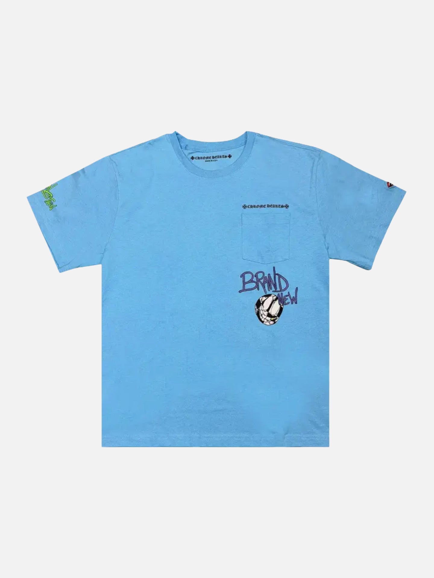 Chrome Hearts Matty Boy Brain New Tee 'Baby Blue'