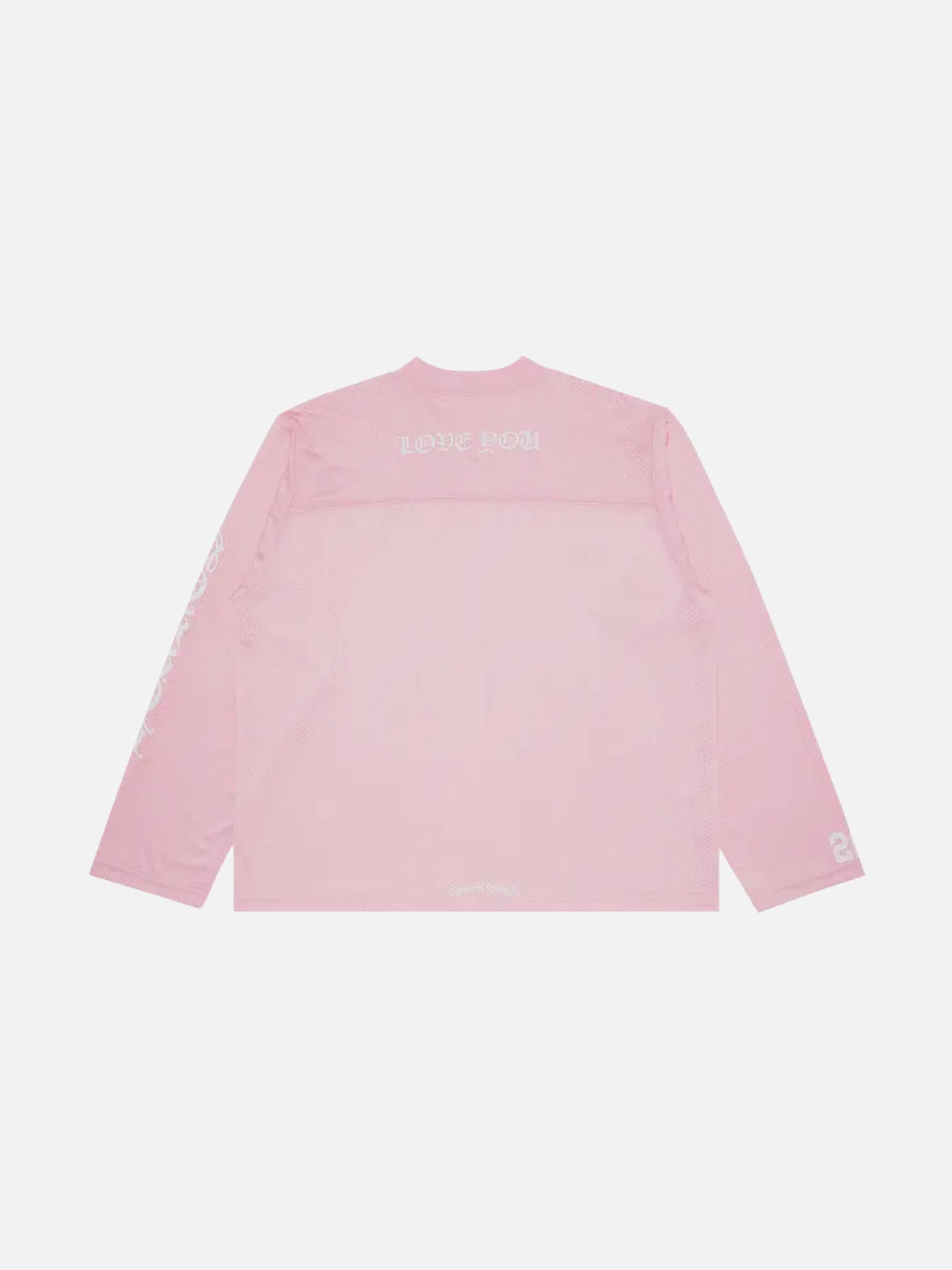 Chrome Hearts Love You Mesh Warm Up Jersey 'Pink'