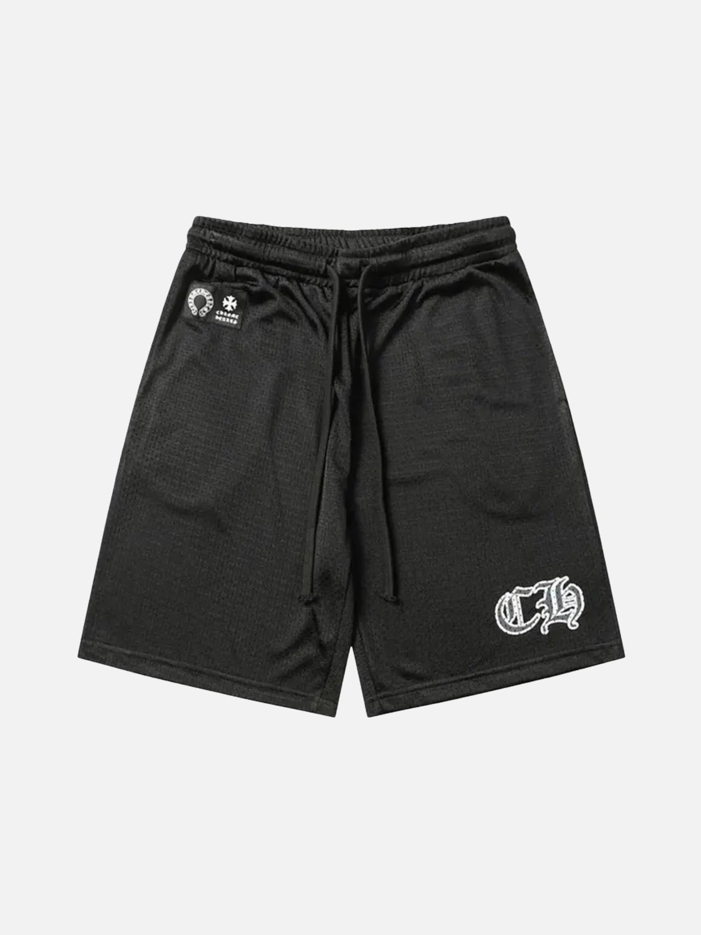 Chrome Hearts Mesh Varsity Shorts 'Black'