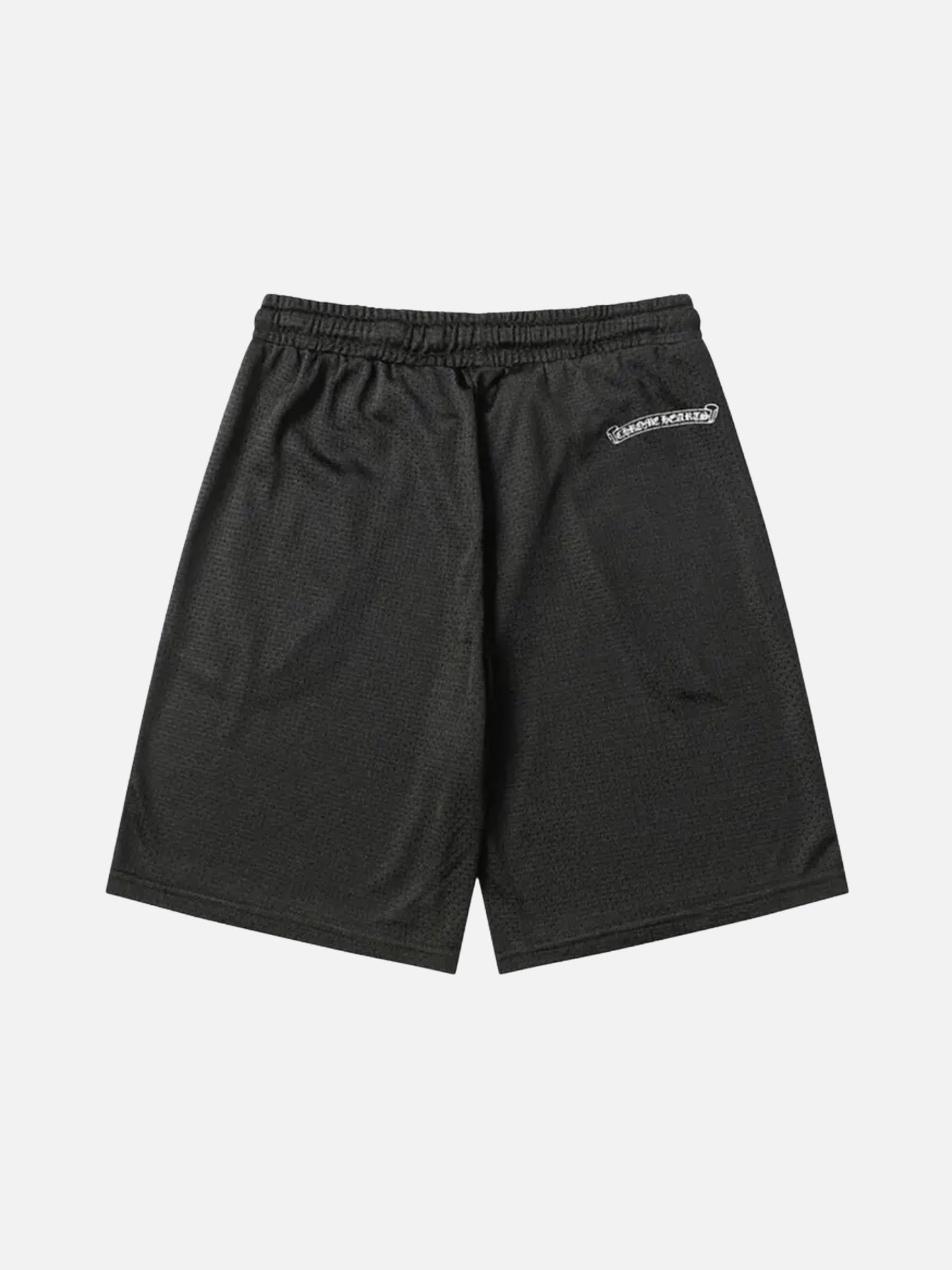 Chrome Hearts Mesh Varsity Shorts 'Black'