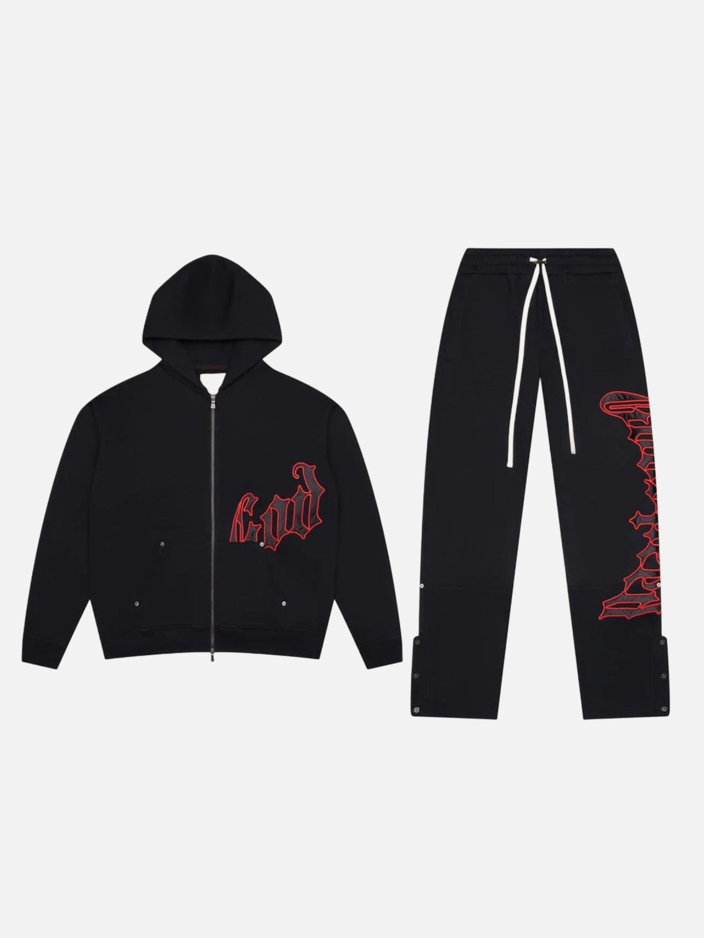 Godspeed OG Logo Sweatsuit V2 ‘Black/Red’