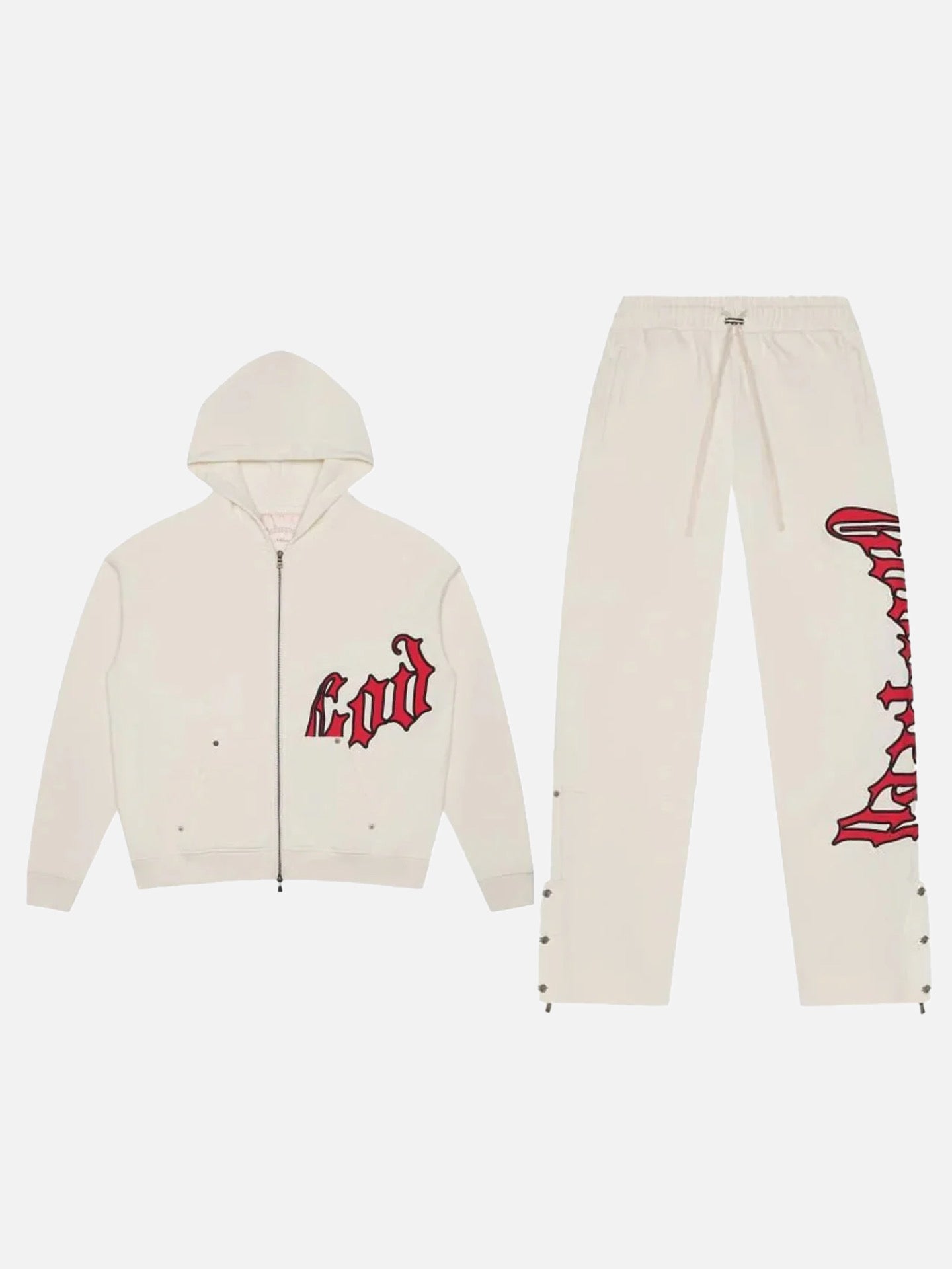 Godspeed OG Logo Sweatsuit V2 ‘Cream/Red’