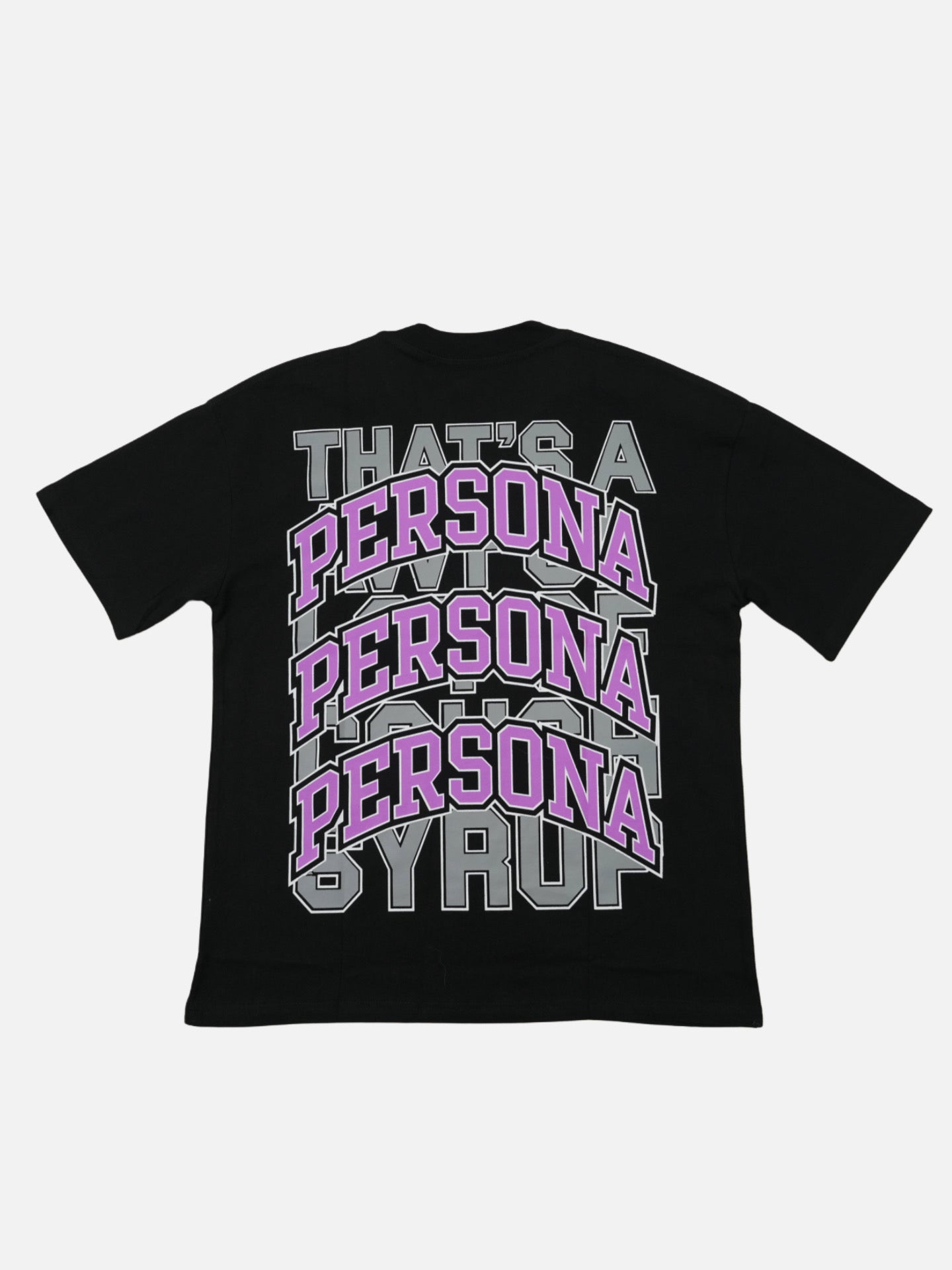 Awful Lot Of Cough Syrup Persona Tee ‘Black’