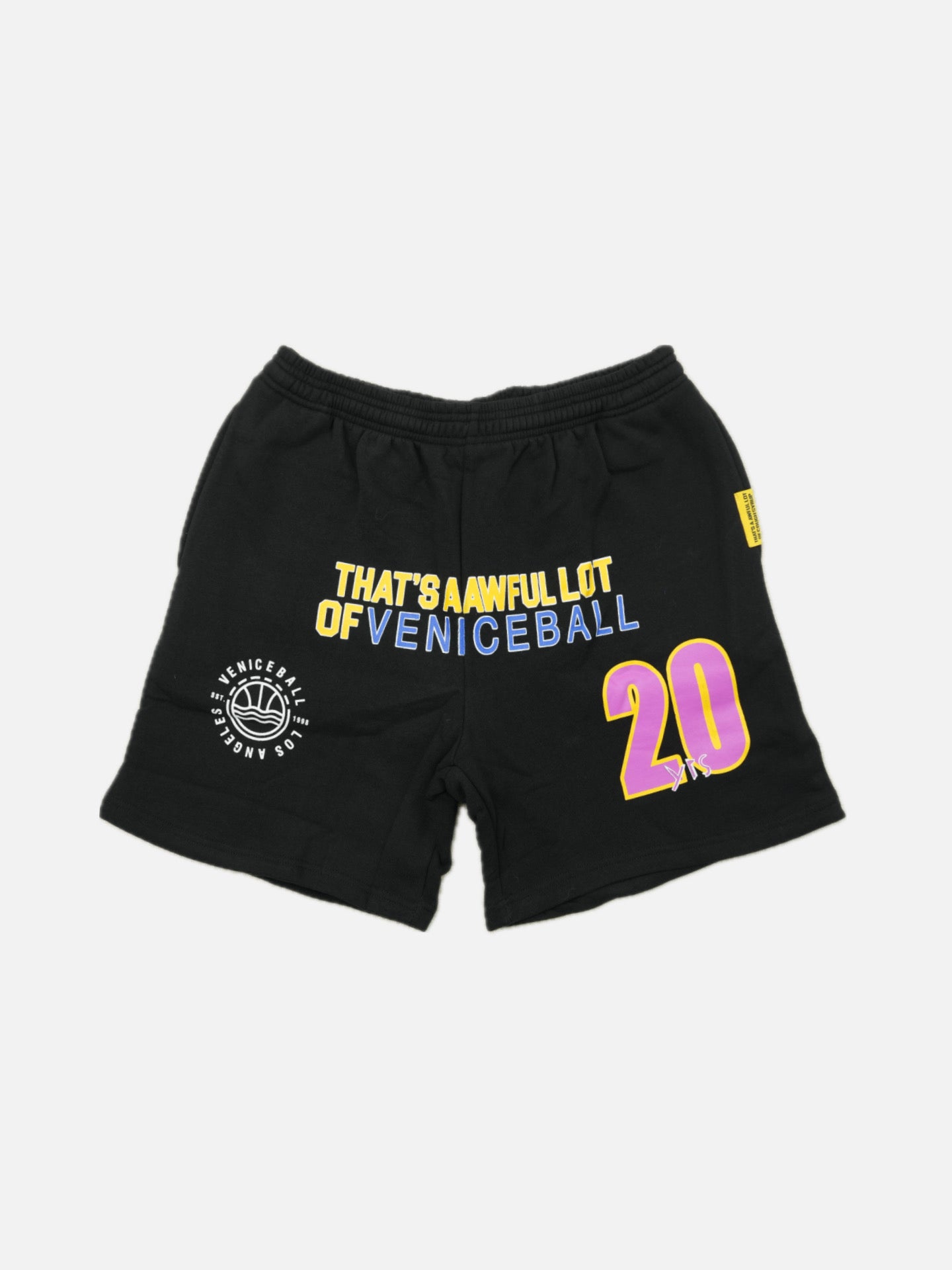Awful Lot Of Cough Syrup Venice Balls Shorts ‘Black’