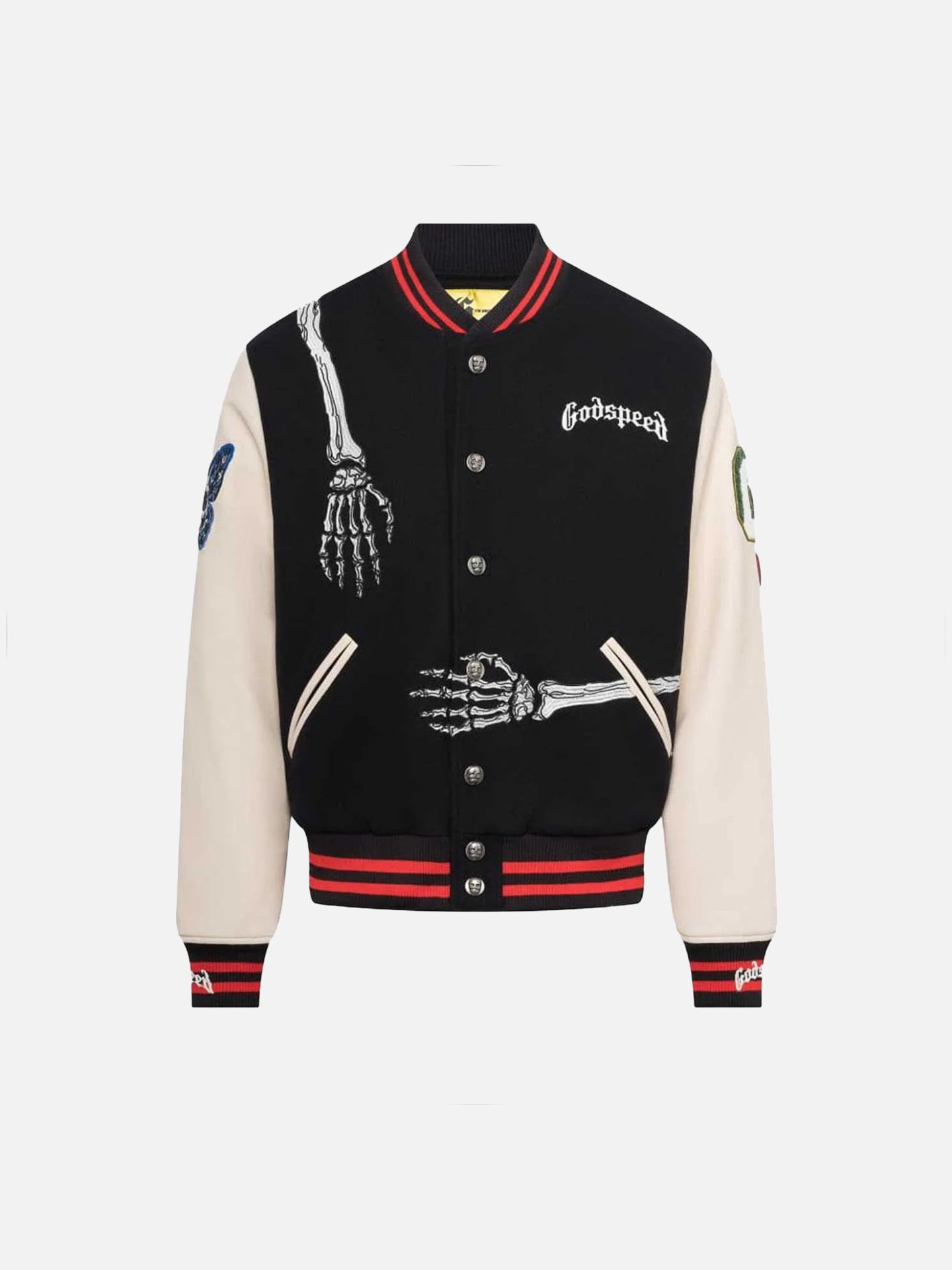 Godspeed R.O.D Varsity Jacket V2 ‘Black/Red’