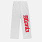 Sp5der Atlanta Wide Leg Sweatpant 'Heather Grey'