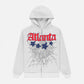 Sp5der Atlanta Full Zip Hoodie 'Heather Grey'