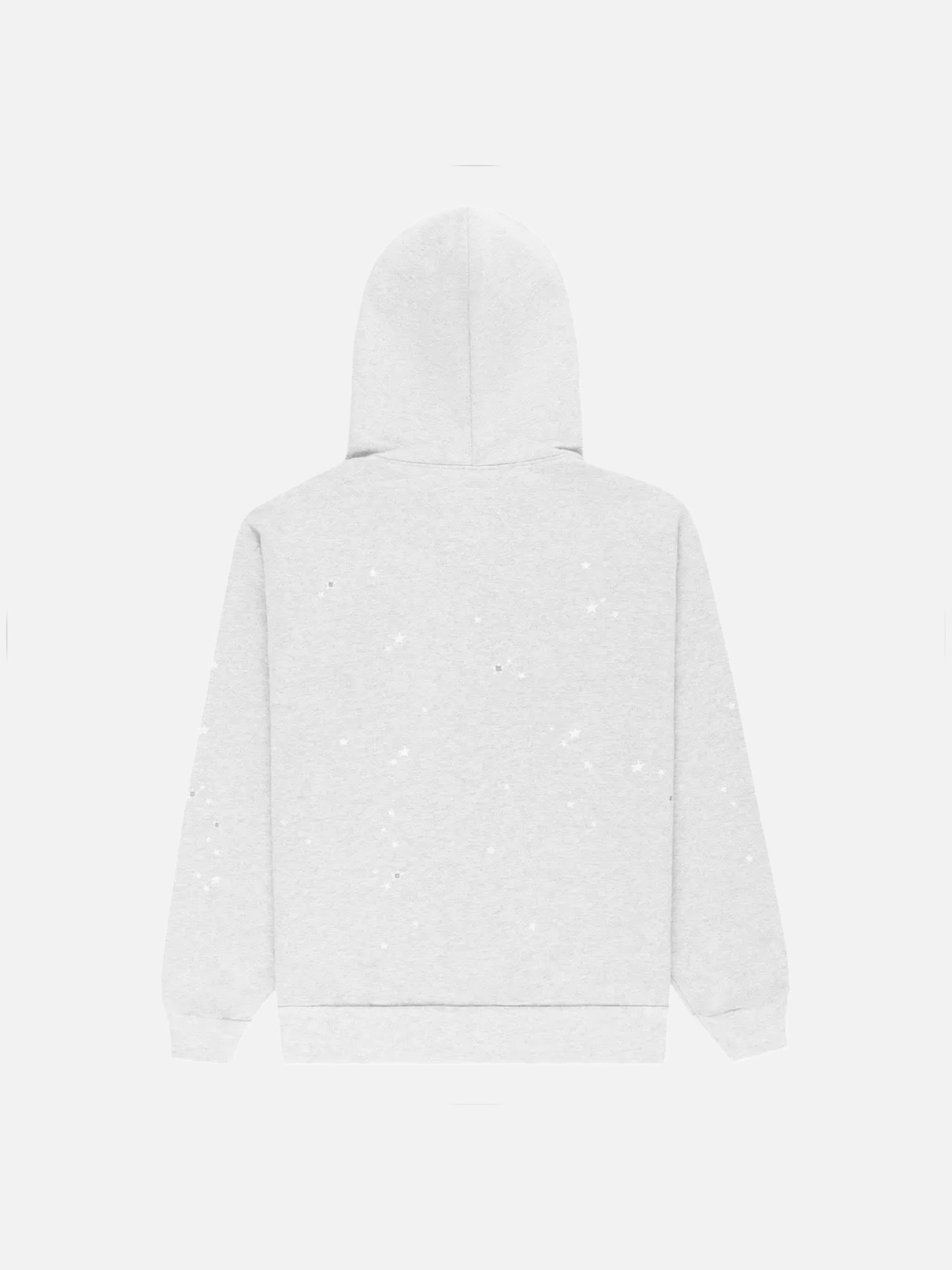 Sp5der Atlanta Full Zip Hoodie 'Heather Grey'