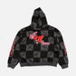 99 Eyes Hoodie ATL Flames ‘Black/Grey’