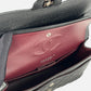 Chanel Medium Classic Double Flap Bag Black Caviar Sliver Hardware