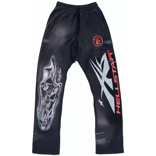 HSTAR AIRBRUSHED FLARE SWEATPANTS