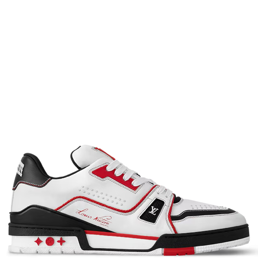 L/V TRAINER BLACK RED WHITE