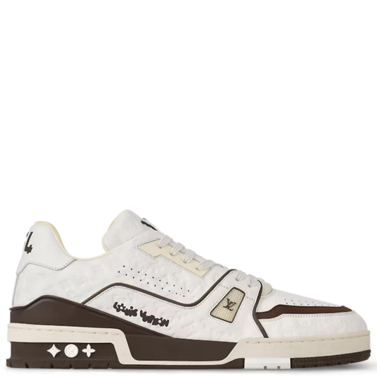 L/V TRAINER BROWN WHITE