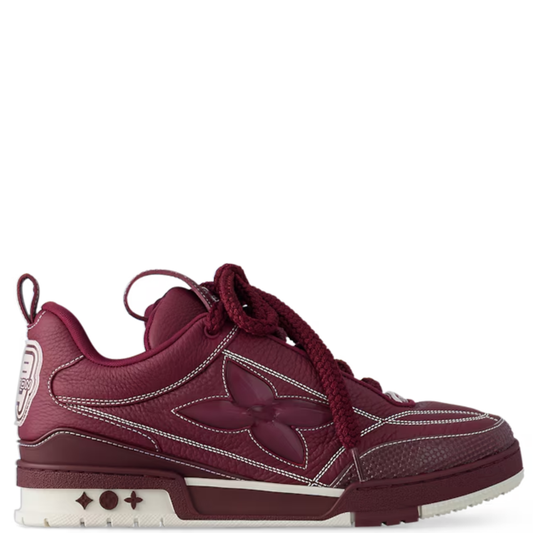 L/V SKATE BORDEAUX OVERSIZED FLOWER