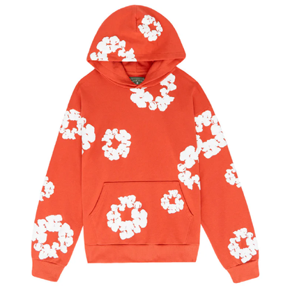 DENIM TEARS HOODIE ORANGE