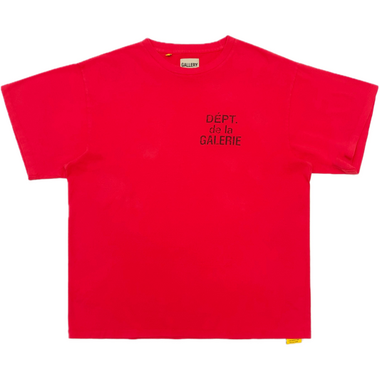 GALLERY DEPT FRENCH TEE RED