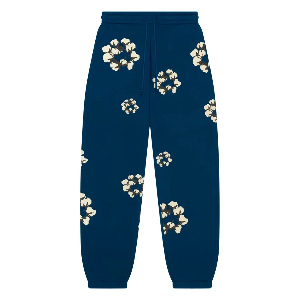 DENIM TEARS CACTUS SWEATPANTS NAVY