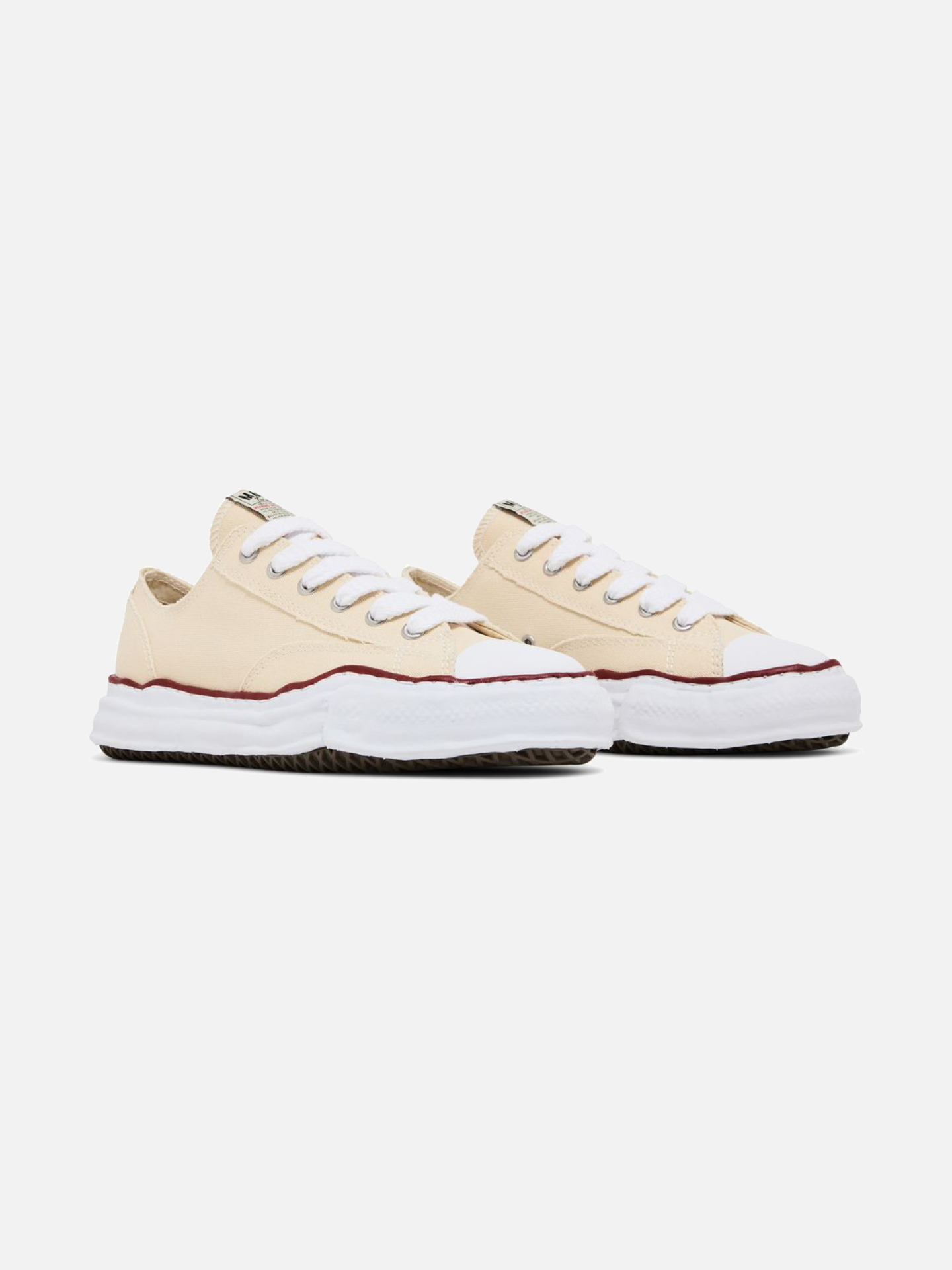 Maison Mihara Yasuhiro Peterson OG Sole Canvas Low 'Natural'