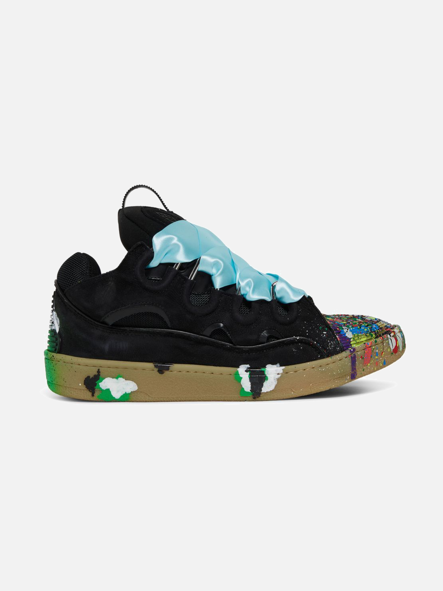 The Gallery Dept. x Lanvin Curb Sneakers 'Paint Drip - Black'
