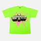 Hellstar Jesus Emblem Tee Neon Green