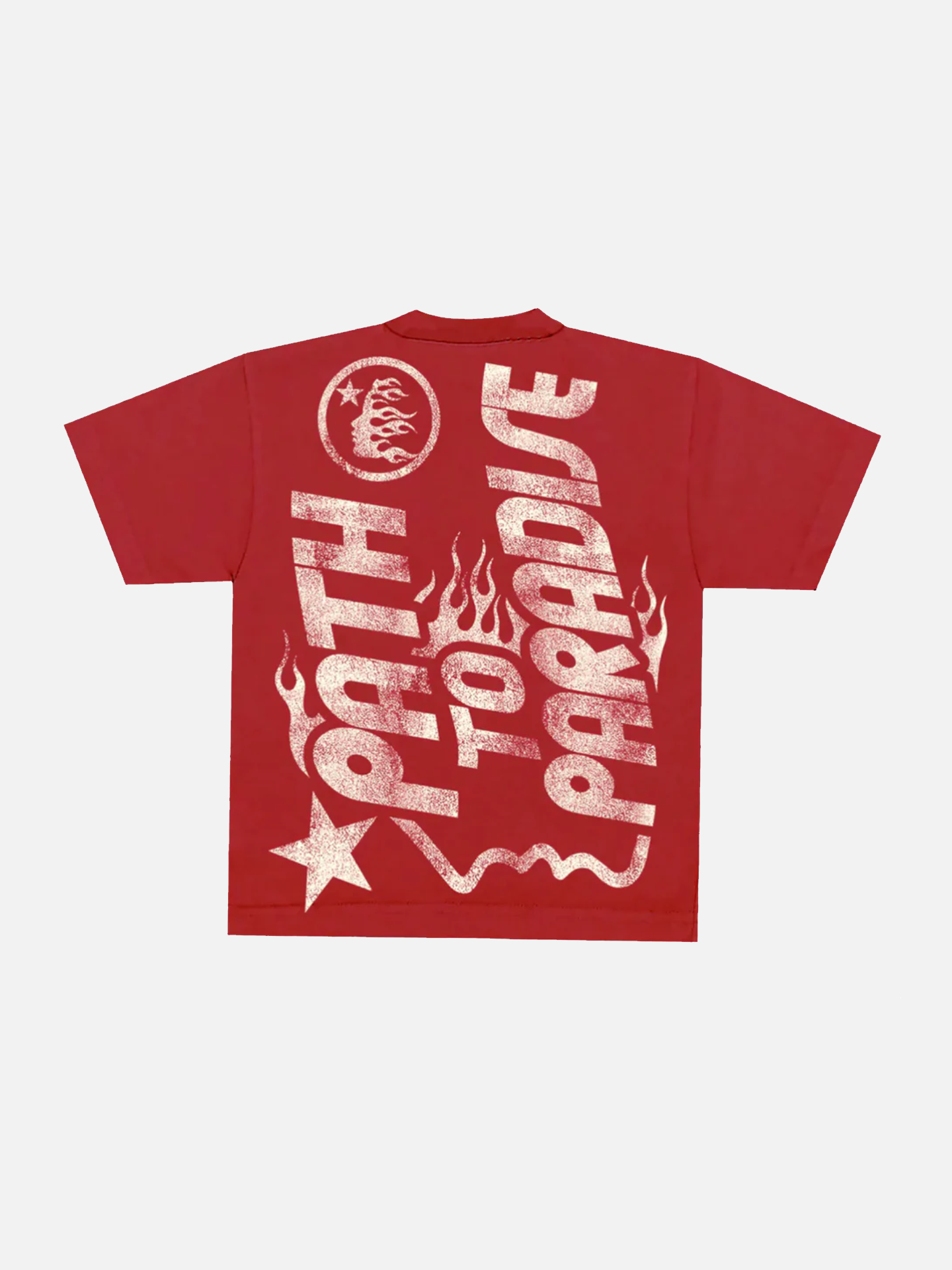 Hellstar Jesus Emblem Tee Blood Red