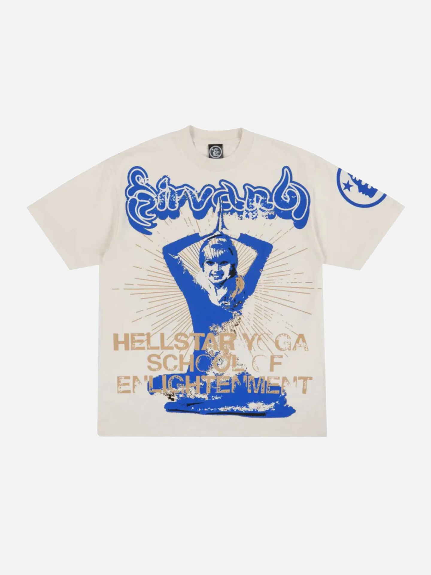 Hellstar Yoga Tee Cream