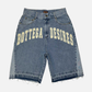 Bottega Desires Denim Shorts Blue