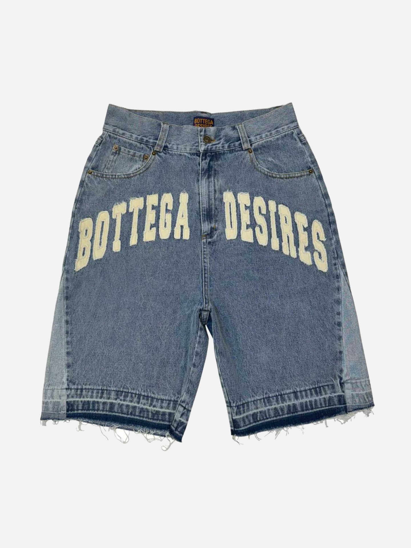 Bottega Desires Denim Shorts Blue