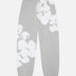 Denim Tears Big Cotton Wreath Sweatpants 'Grey'