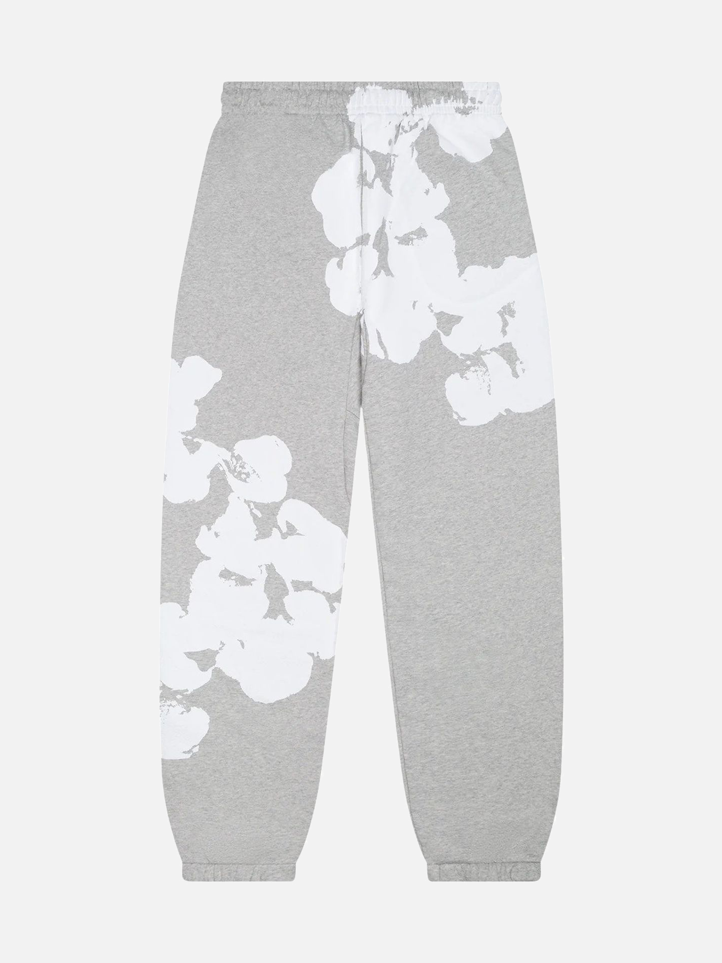 Denim Tears Big Cotton Wreath Sweatpants 'Grey'