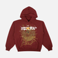 Sp5der Hoodie 'Maroon'